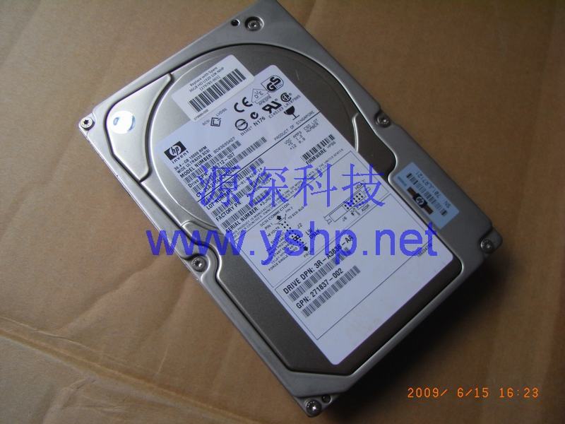 上海源深科技 上海 HP ProLiant ML330G3硬盘 36G HP ML330G3 68针 SCSI硬盘 36.4G 10K U320 286712-007 279785-001 高清图片