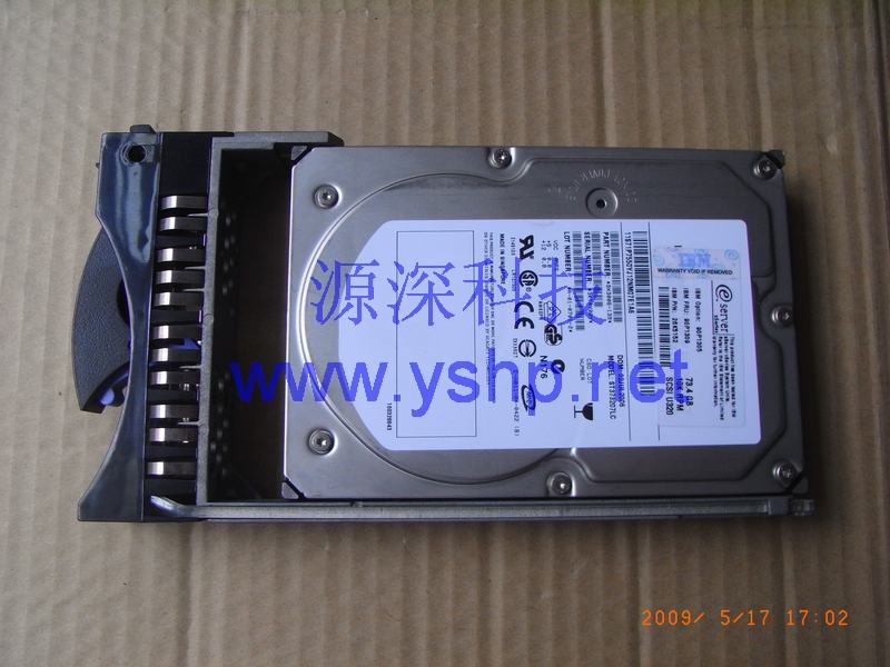 上海源深科技 上海 IBM xSeries 236服务器硬盘 73G IBM X236服务器 SCSI硬盘 73.4G U320 带架子硬盘 90P1309 26K5152 高清图片