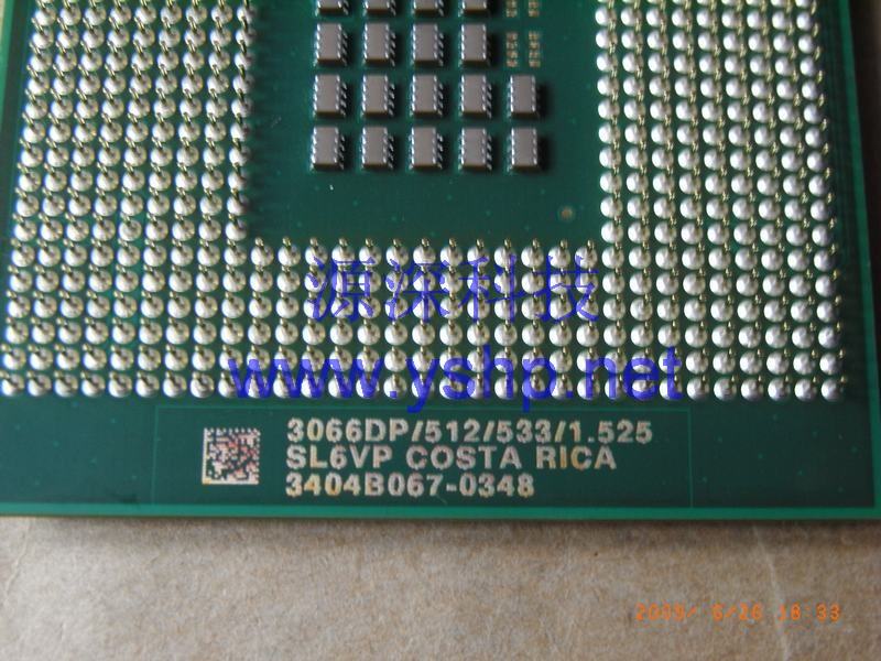 上海源深科技 上海 IBM服务器CPU XEON 3066DP 512K 533FSB IBM至强CPU 71P8340 SL6VP 高清图片