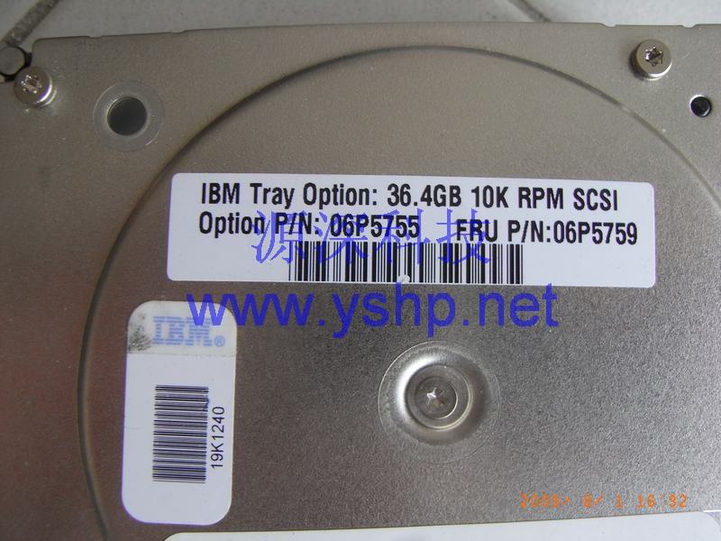 上海源深科技 上海 IBM 服务器硬盘 36G SCSI硬盘 36.4G 06P5755 06P5759 08K0383 06P5323 高清图片