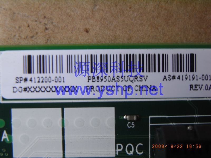 上海源深科技 上海 HP DL365G1服务器转接槽 HP DL365G1 PCI-E扩展槽 419191-001 419192-001 412200-001 高清图片