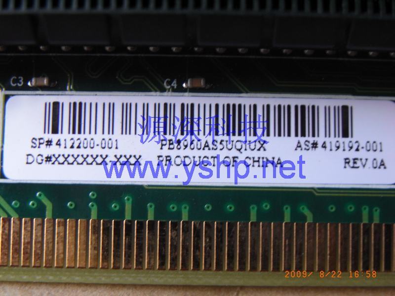 上海源深科技 上海 HP DL360G5服务器转接槽 HP DL360G5 PCI-E扩展槽 419191-001 419192-001 412200-001 高清图片