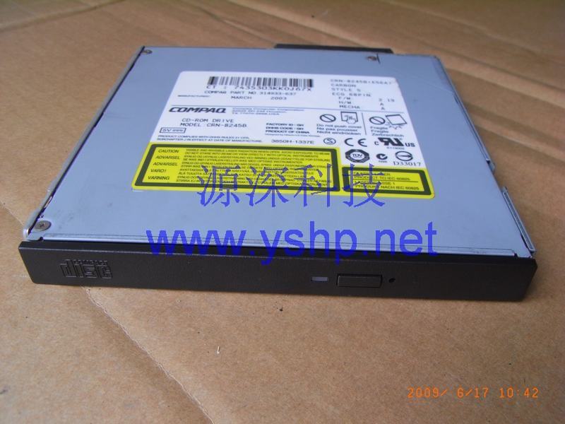 上海源深科技 上海 HP ProLiant DL360G3服务器光驱 HP DL360 G3 CD光驱 SCSI光驱 CD-ROM 314933-637 高清图片