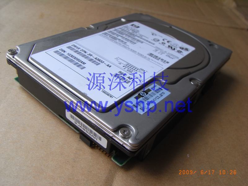 上海源深科技 上海 HP ProLiant DL360G3服务器硬盘 36G HP DL360 G3 SCSI硬盘 36.4G 10K 286712-004 高清图片