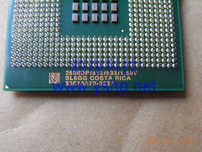 上海源深科技 上海 HP ProLiant DL360G3服务器CPU HP DL360 G3 XEON CPU 2800DP 512K 533FSB SL6GG 高清图片