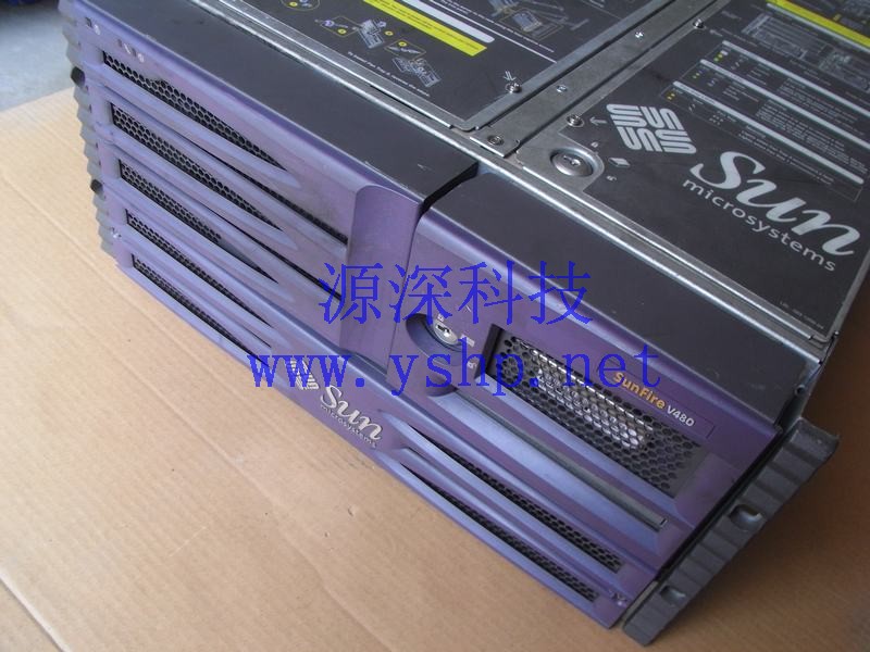 上海源深科技 上海 SUN V480 小型机 2*1.2G sparc CPU 4G 内存 73G 光纤硬盘 DVD 高清图片