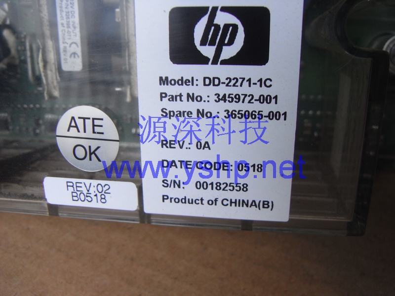 上海源深科技 上海 HP ML350G4服务器电源管理 电源分配板 345972-001 365065-001 高清图片