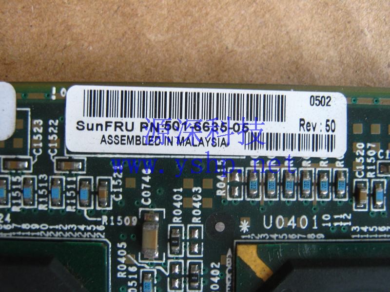 上海源深科技 上海 SUN 原装 X4422A 双口网卡 双口SCSI卡 501-6635 5016635 高清图片