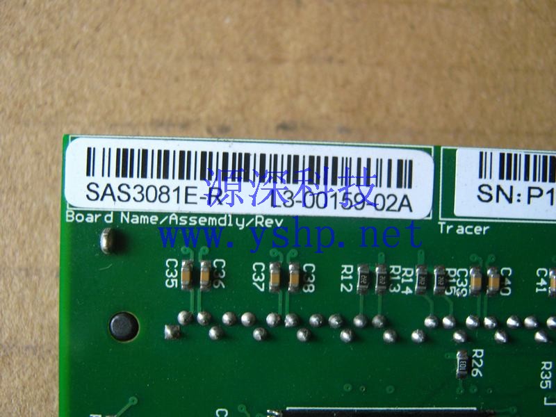 上海源深科技 上海 LSI SAS3081E-R 8口 Raid Card SAS SATA PCI-X 阵列卡 高清图片