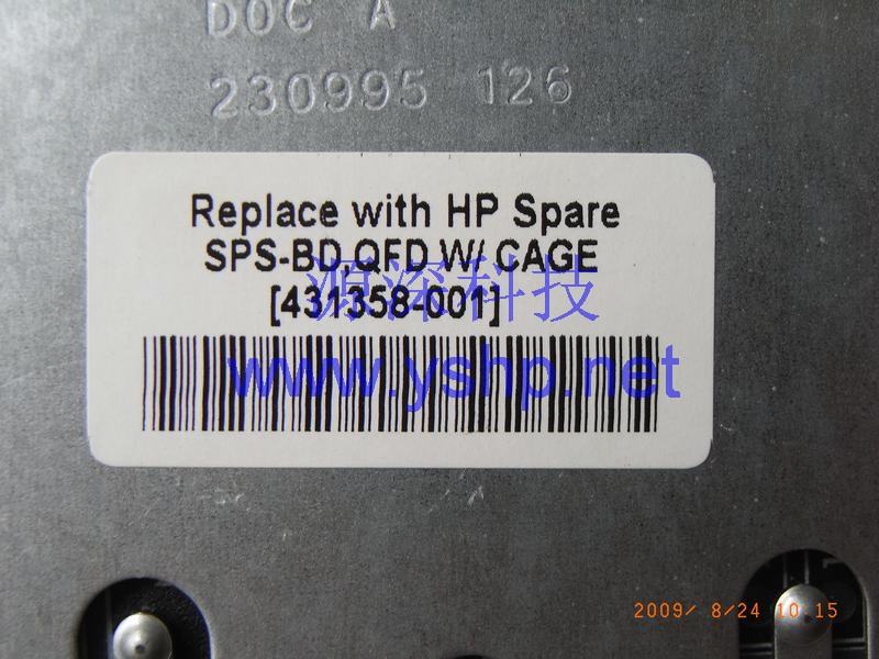 上海源深科技 上海 HP ProLiant DL365G1服务器开关板 HP DL365G1 故障指示器  431358-001 高清图片