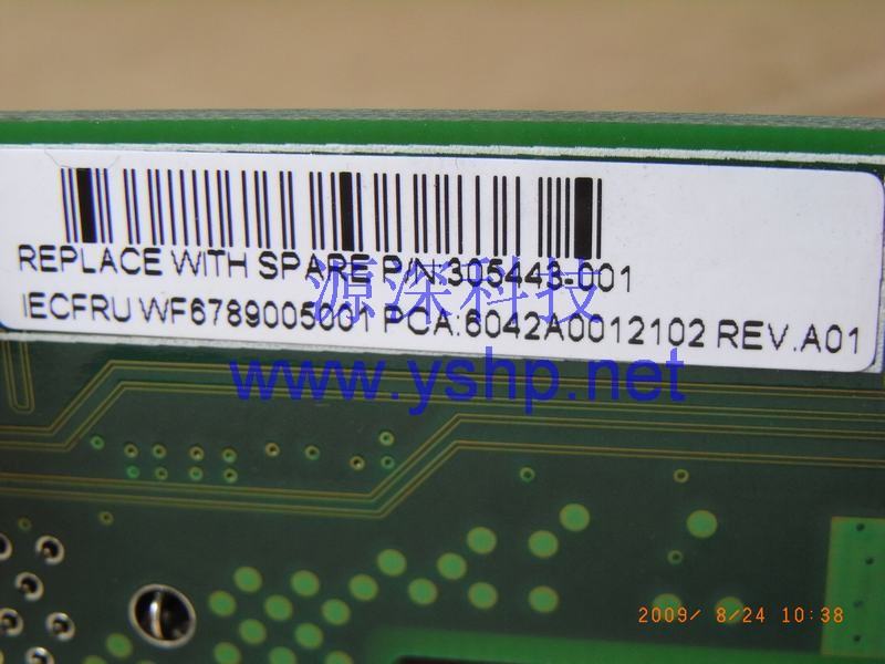 上海源深科技 上海 HP DL360G4服务器硬盘背板 HP DL360G4 SCSI 背板 305443-001 高清图片