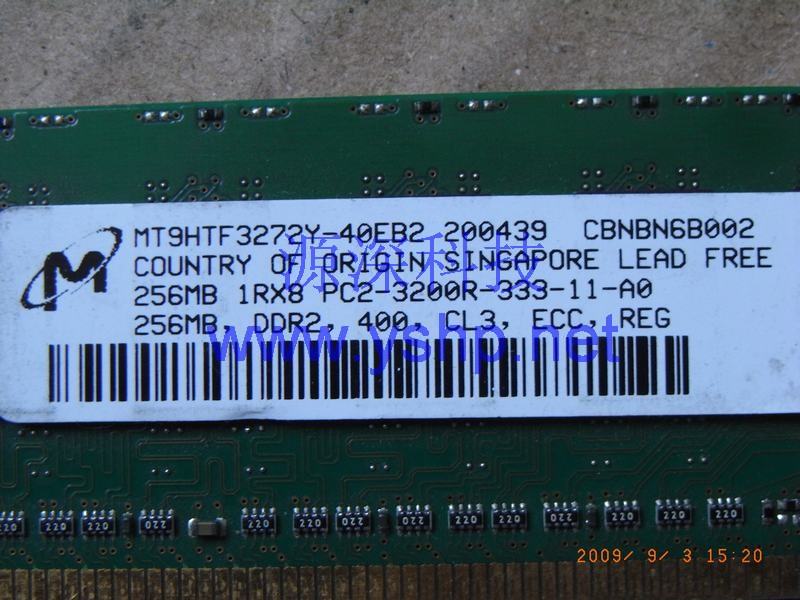 上海源深科技 上海 IBM服务器内存 DDR2 PC2-3200 256M ECC REG 90P1123 38L5090 高清图片