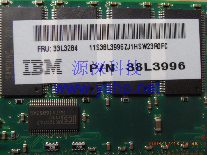 上海源深科技 上海 IBM X360服务器内存 IBM X360 内存 PC1600 512M 38L3996 高清图片