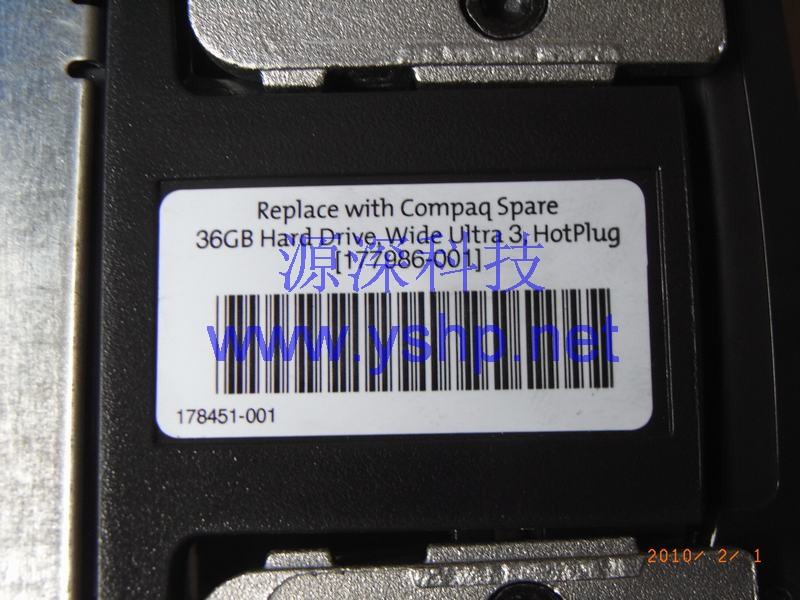 上海源深科技 上海 HP 服务器硬盘架 COMPAQ 服务器硬盘架  硬盘架子 177986-001 高清图片