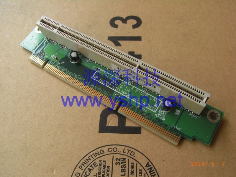上海源深科技 上海 HP Proliant DL140G2服务器转接槽 DL140G2转接槽 PCI-X转接槽 389894-001 389313-001 高清图片