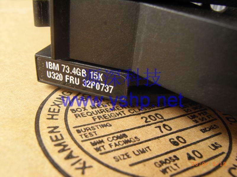 上海源深科技 上海 IBM服务器硬盘 73G 15K SCSI硬盘 73.4G 80针 热插拔硬盘 32P0735 32P0737 高清图片