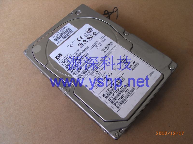 上海源深科技 上海 HP 服务器硬盘 68针 36G SCSI 36.4 10K 279785-001 286712-007 高清图片