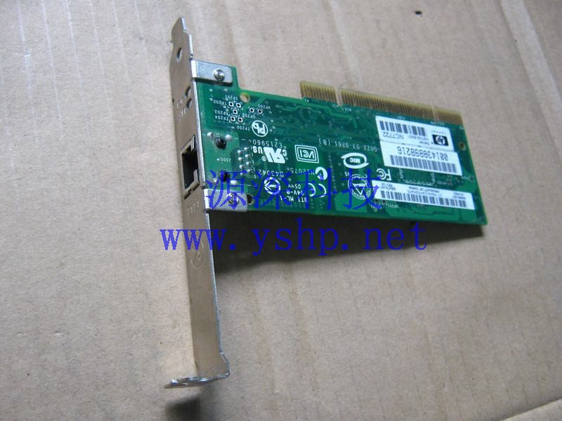 上海源深科技 上海 HP 服务器 网卡 NC1020 10/100Base-TX PCI LAN 395863-001 395479-001 高清图片