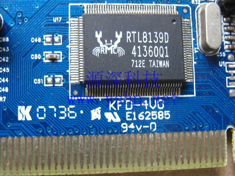 上海源深科技 上海 PCI 网卡 10M/100M 自适应 以太网网卡 RTL8139D KFD-4V0 高清图片