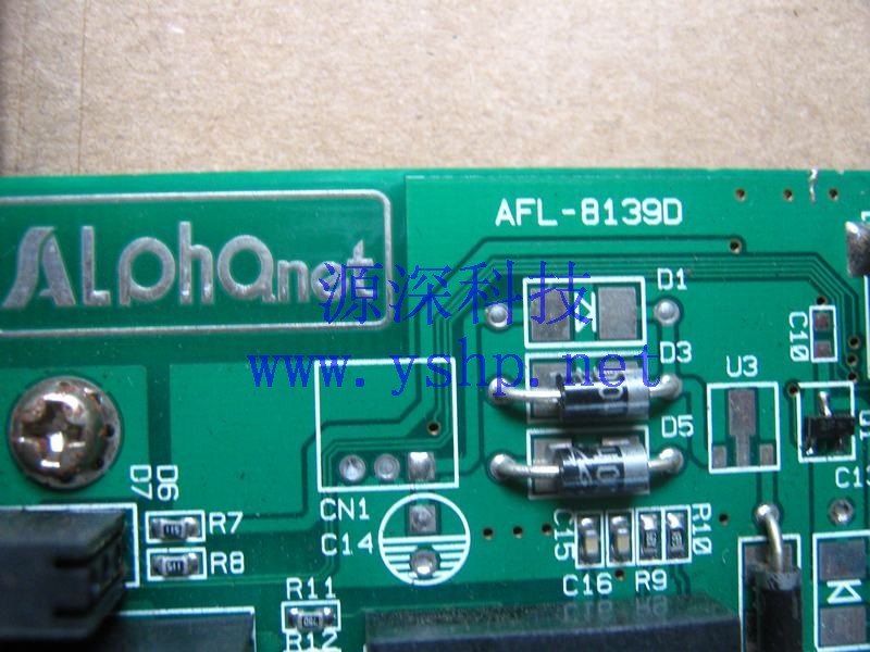 上海源深科技 上海 Alpha 阿尔法 网卡 8139芯片 10M 100M 自适应 AFL-8139D 高清图片