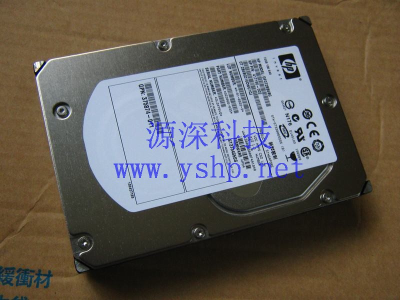 上海源深科技 上海 HP 原装 服务器 硬盘 72G 3.5 15K SAS 417190-002 高清图片