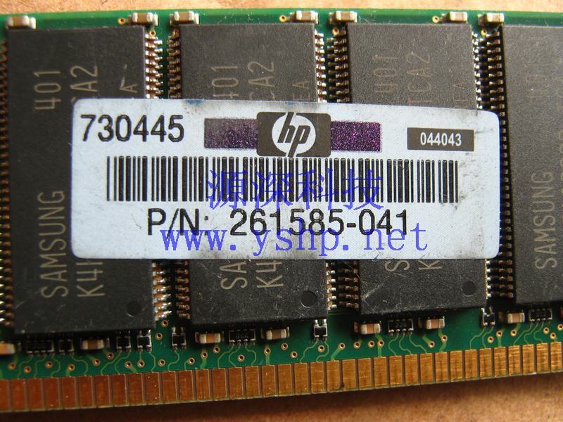 上海源深科技 上海 HP 原装 服务器内存 1G PC2100 ECC DDR 266 内存 261585-041 高清图片