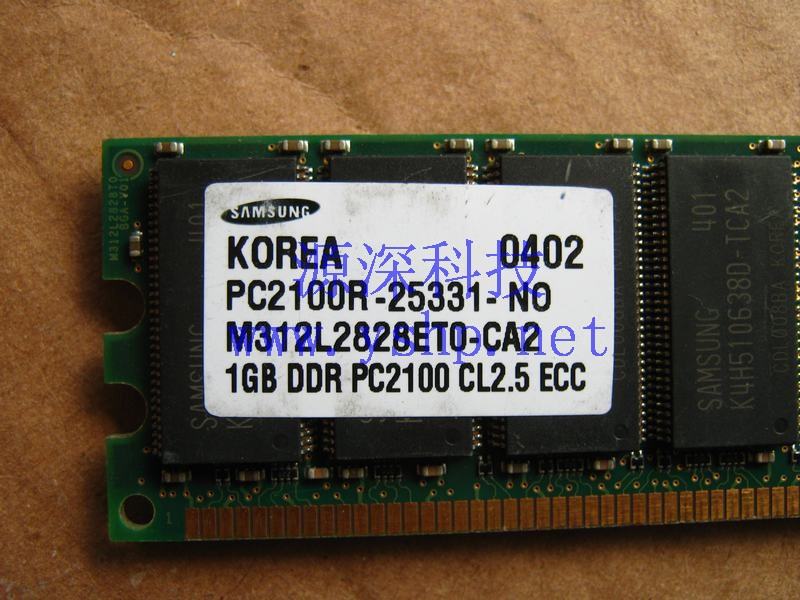 上海源深科技 上海 HP 原装 服务器内存 1G PC2100 ECC DDR 266 内存 261585-041 高清图片