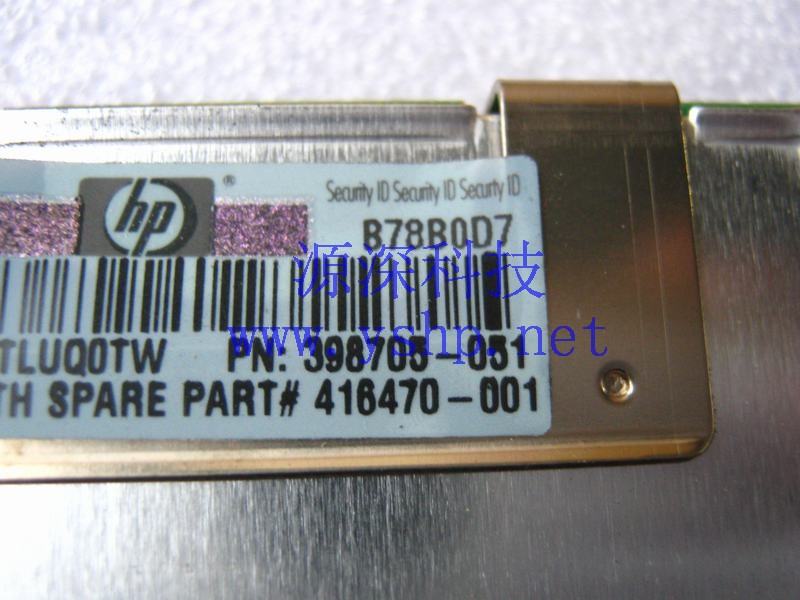 上海源深科技 上海 HP 原装 G5服务器内存 512M PC2-5300F 398705-051 416470-001 高清图片