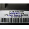 上海 HP 原装 DL140G3 风扇 机箱风扇 409840-001 416350-001