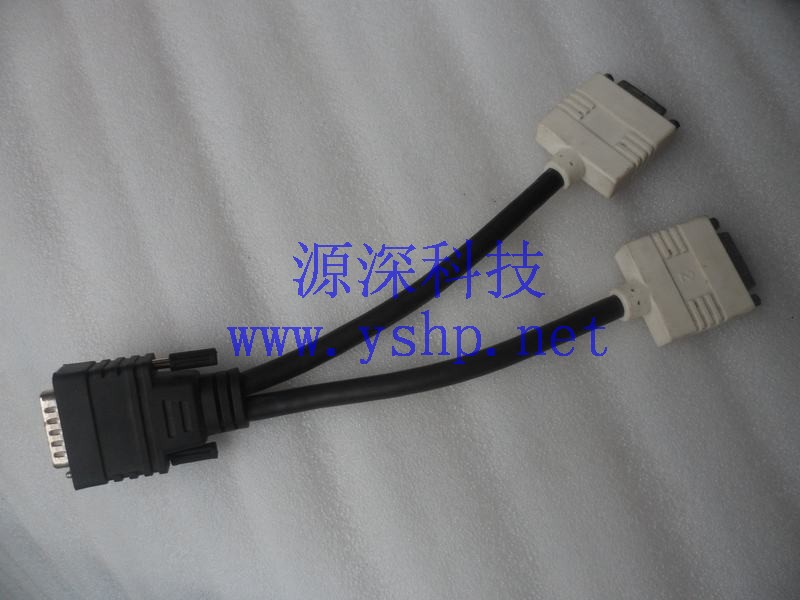 上海源深科技 上海 59针高密显卡输出 转双头DVI 转接头 高清图片