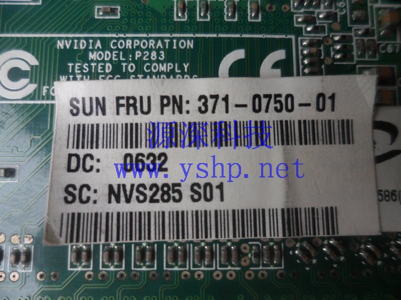 上海源深科技 上海 SUN nVIDIA Quadro NVS285 PCI-E显卡 371-0750 高清图片
