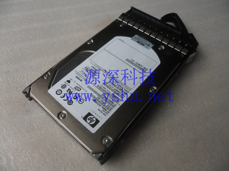 上海源深科技 上海 HP 原装 DL160G5 服务器硬盘 72G 3.5 15K SAS 389343-001 高清图片