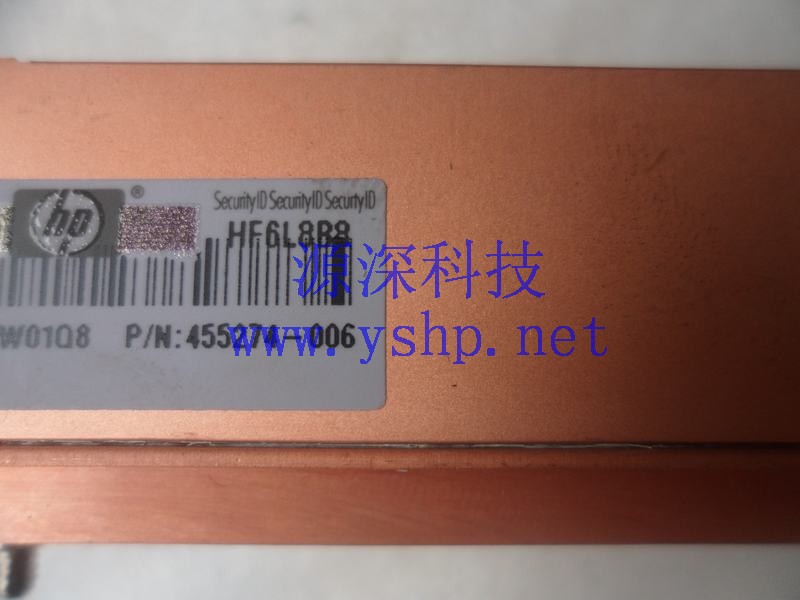 上海源深科技 上海 HP DL160G5 CPU升级套件 散热片 457876-001 458190-001 455274-006 高清图片