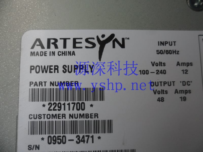 上海源深科技 上海 HP 9000 RP5470 RX5670 小型机电源 22911700 0950-3471 高清图片