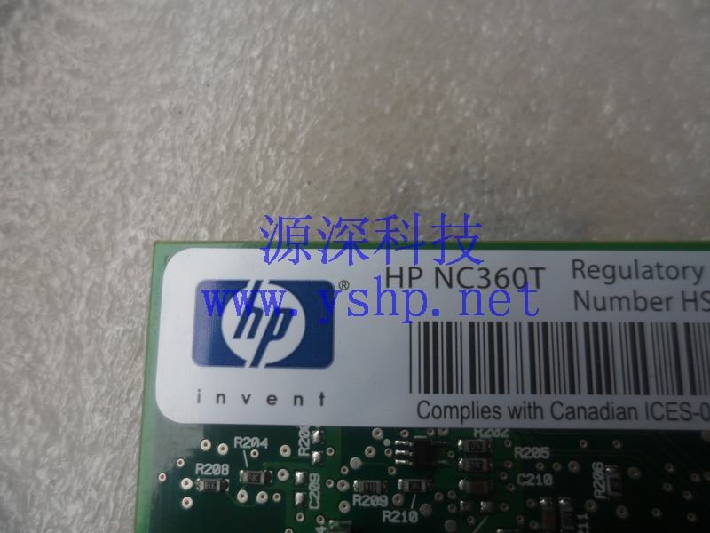上海源深科技 上海 HP 原装 PCI-E 双口千兆网卡 NC360T 412651-001 高清图片