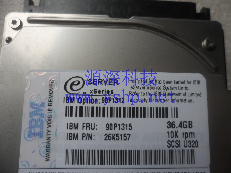 上海源深科技 上海 IBM 刀片服务器 36.4G 10K 2.5 SCSI硬盘 90P1315 90P1312 26K5157 高清图片