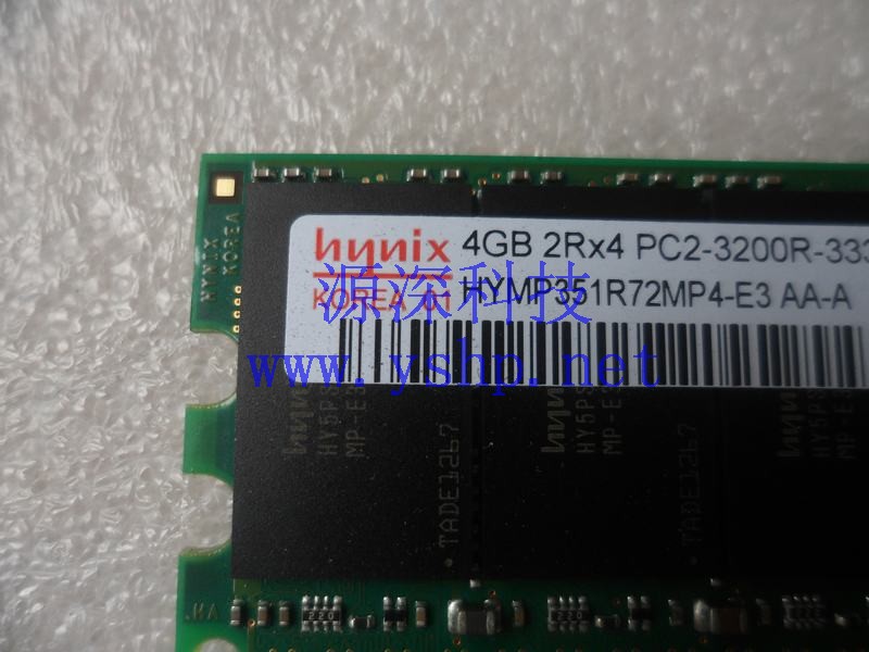 上海源深科技 上海 IBM 原装 HYNIX X460服务器内存 单条4G 30R5146 38L5096 30R5145 高清图片