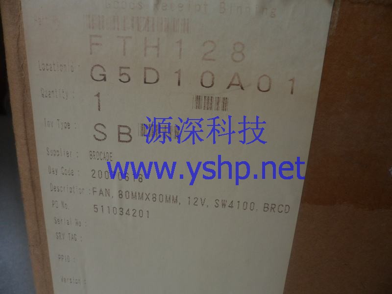 上海源深科技 上海 DELL 原装全新 SilkwWorm SW4100 Fan 风扇 TH128 高清图片