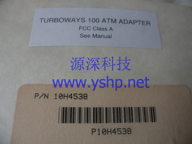 上海源深科技 上海 IBM PC SERVER 500 100M ATM ADAPTER TURBOWAYS 73G9821 10H4538 高清图片