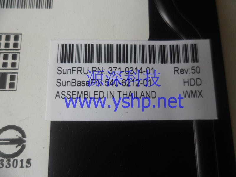 上海源深科技 上海 SUN 原装 JAVA W1100Z sata硬盘 80G 371-0324-01 540-6212-01 高清图片