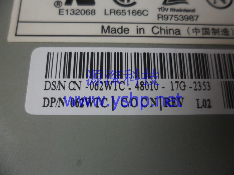 上海源深科技 上海 DELL Optiplex GX100 GX110 台式机电源 145W PS-5141-2D2 62WTC 高清图片