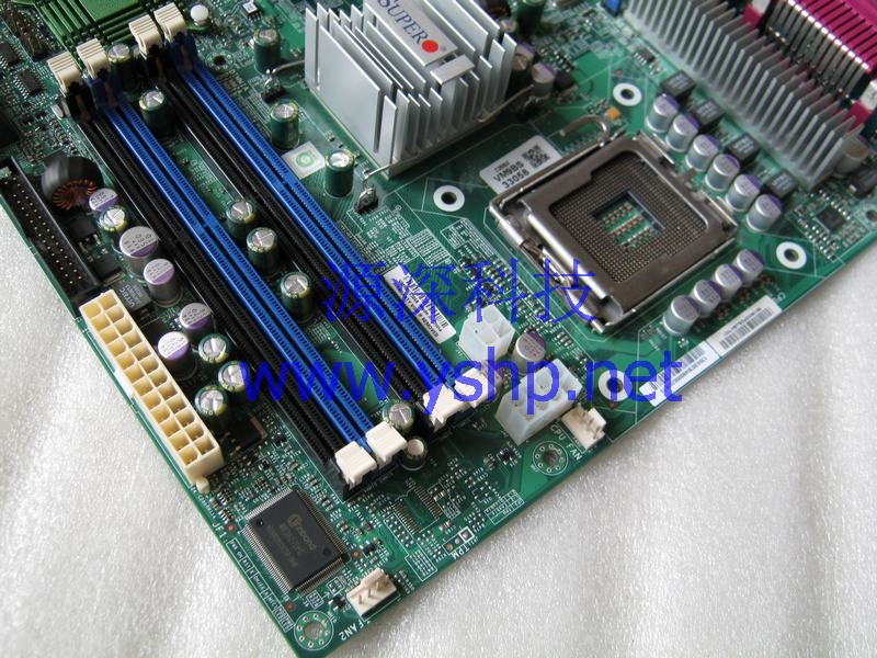 上海源深科技 上海 超微 Supermicro C2SBX 单路工作站主板 支持DDR3内存 X38芯片组 高清图片