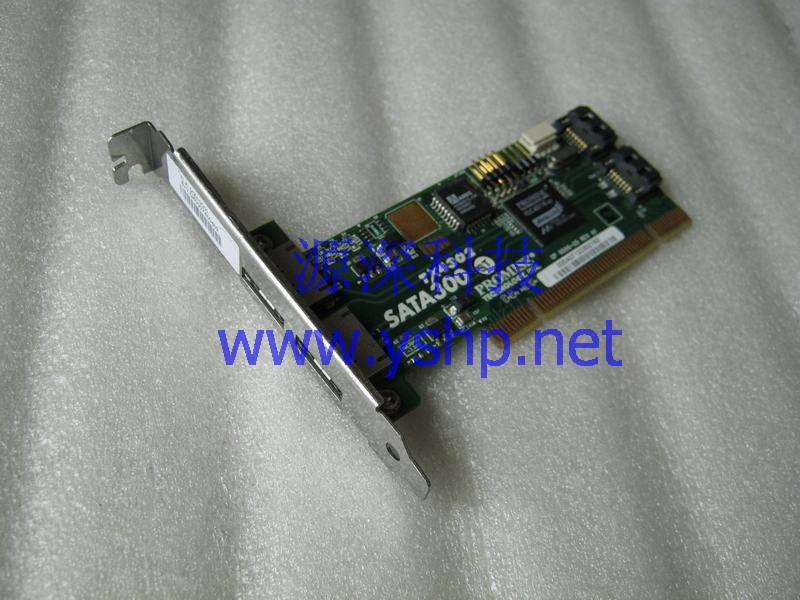 上海源深科技 上海 原装 乔鼎 Promise SATA300 TX4302 2*SATA 2*ESATA PCI串口硬盘卡 高清图片