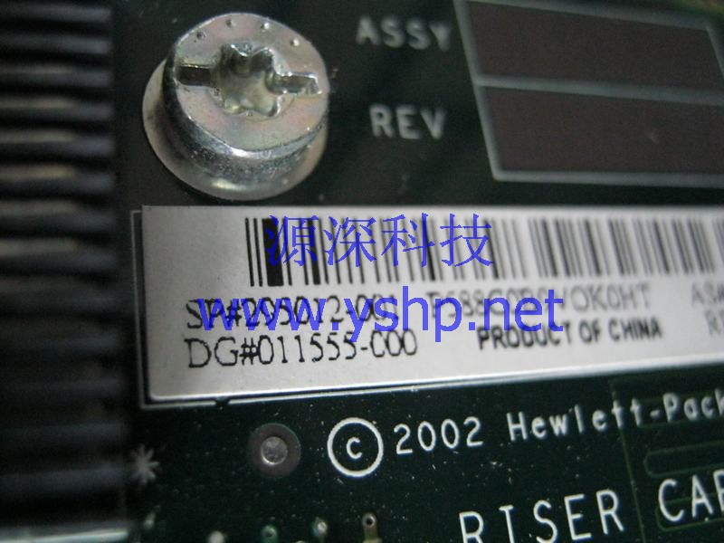 上海源深科技 上海 HP DL560 服务器 PCI-X 提升板 295012-001 高清图片