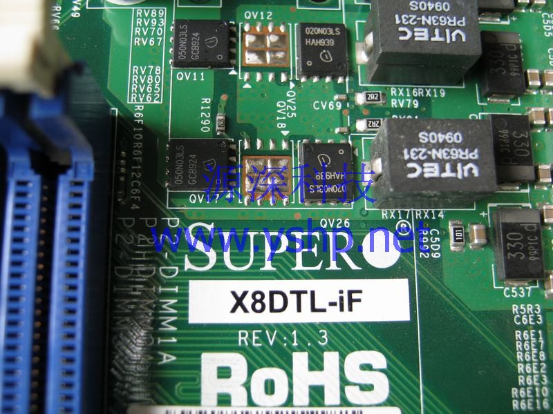 上海源深科技 上海 超微 SUPERmicro 服务器工作站主板 双路1366针 X8DTL-iF REV 1.3 高清图片