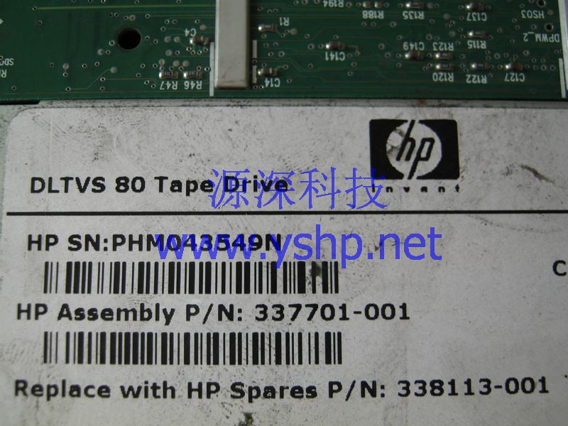 上海源深科技 上海 HP 服务器 DLT VS80 内置磁带机 337701-001 338113-001 高清图片