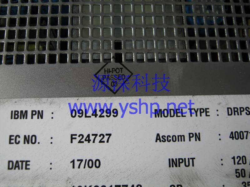 上海源深科技 上海 IBM 7133-D40 T40 Storage Array 存储阵列电源 09L4299 DRPS 高清图片
