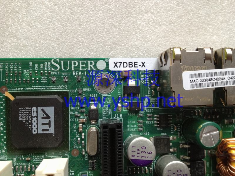 上海源深科技 上海 超微 SUPER X7DBE-X 主板 5000P芯片 双路LGA771 高清图片