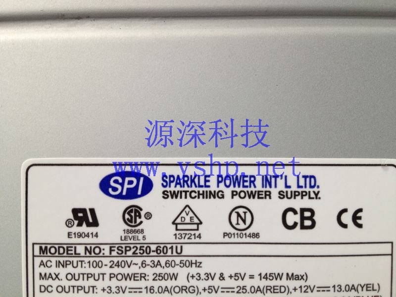 上海源深科技 上海 全汉 SPI FSP250-601U 网络设备 服务器电源 高清图片
