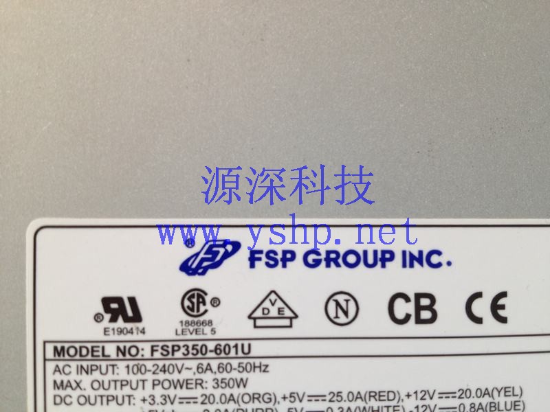上海源深科技 上海 FSP GROUP FSP350-601U 工业工控设备 服务器 路由电源 高清图片